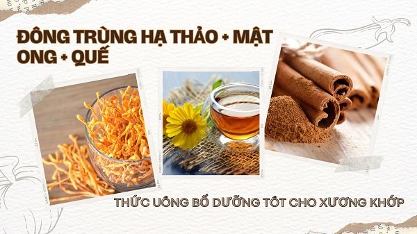 Đông trùng hạ thảo với bệnh xương khớp