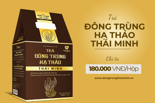 trà đông trùng hạ thảo thái minh giá bao nhiêu