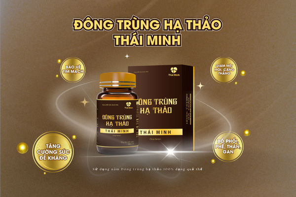 Đông trùng hạ thảo Thái Minh hộp 30 viên