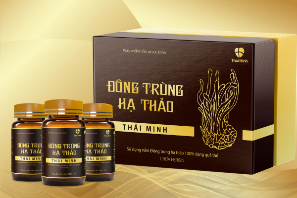 viên đông trùng hạ thảo thái minh